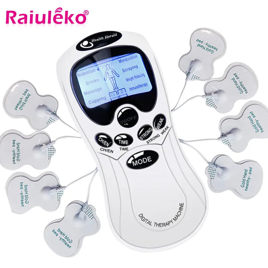 8-Mode Electric Therapy Massager for Body Sculpting and Slimming