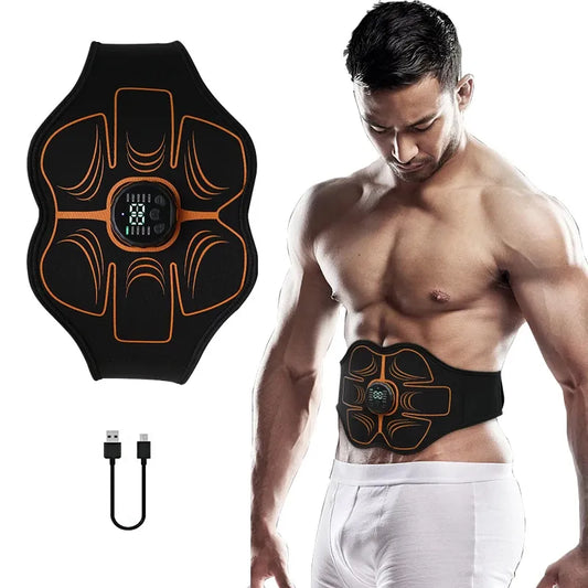 Electric Abdominal Muscle Stimulator Belt for Home Gym Fitness